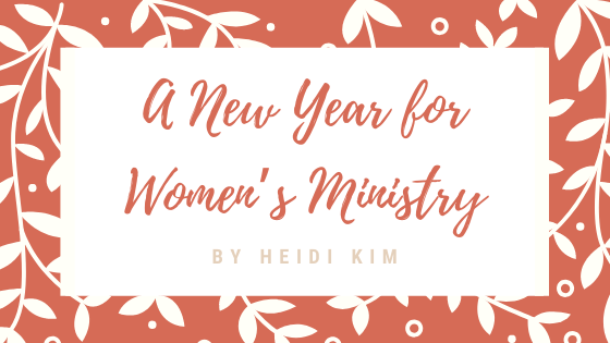 A New Year for Women’s Ministry